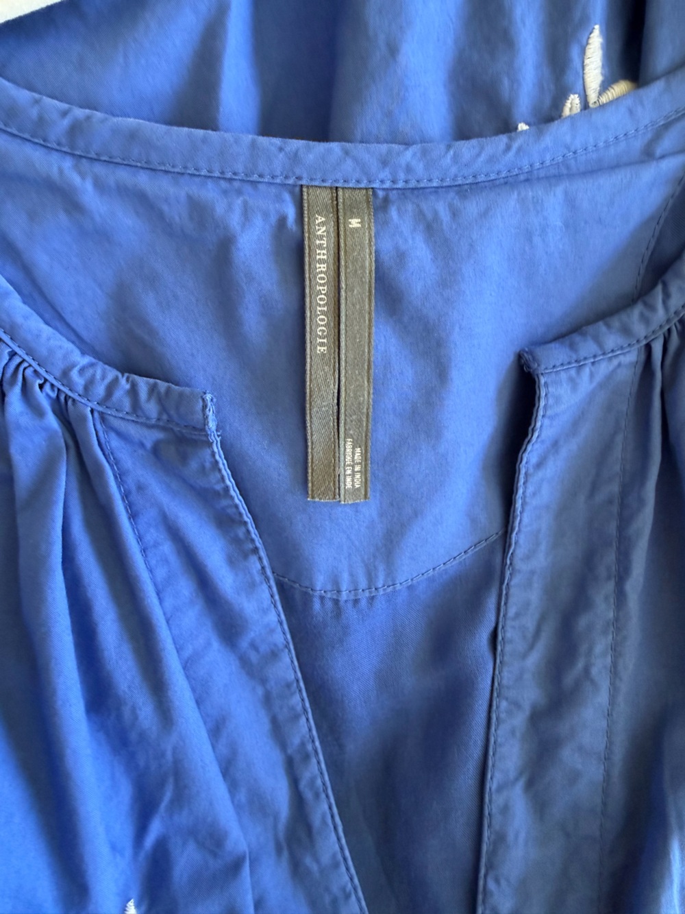 Anthropologie Somerset Eyelet Dress in Blue - Picture 4 of 8